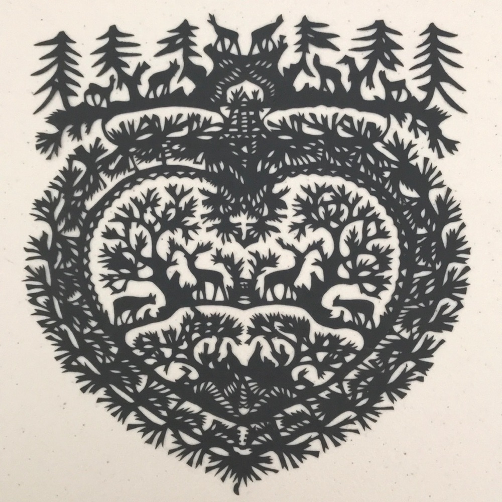 💖 Handmade PaperCut Silhouette Scherenschn…